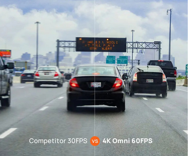 Видеорегистратор 70mai 4K Omni (Front+Rear Cam)